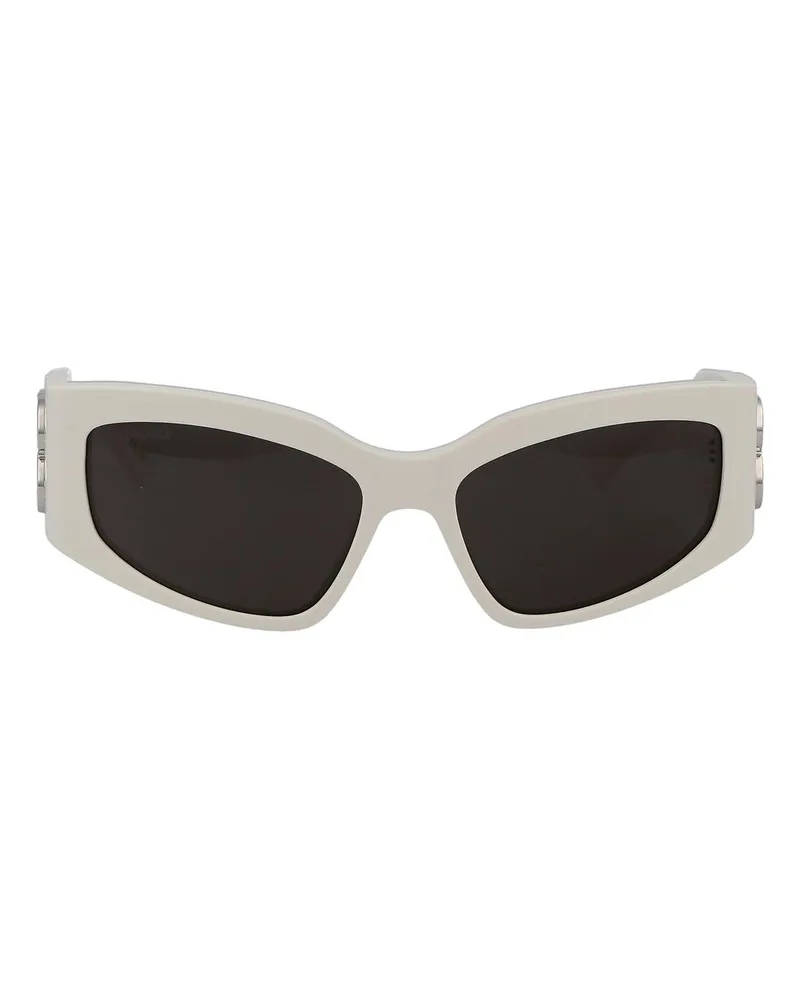 Balenciaga Sonnenbrille - Weiß Weiß