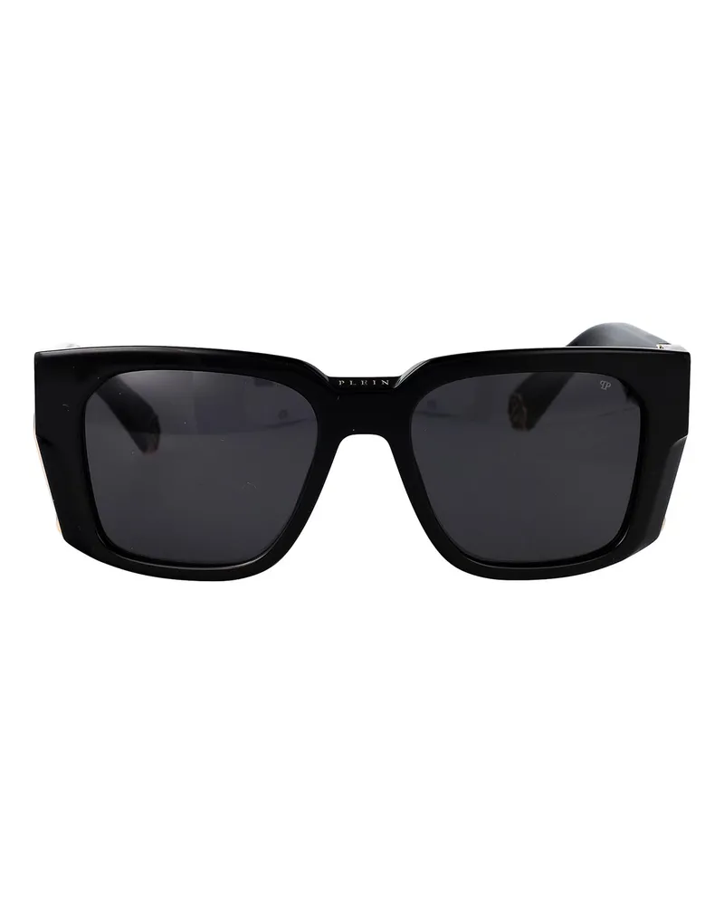 Philipp Plein Sonnenbrille - Schwarz Schwarz