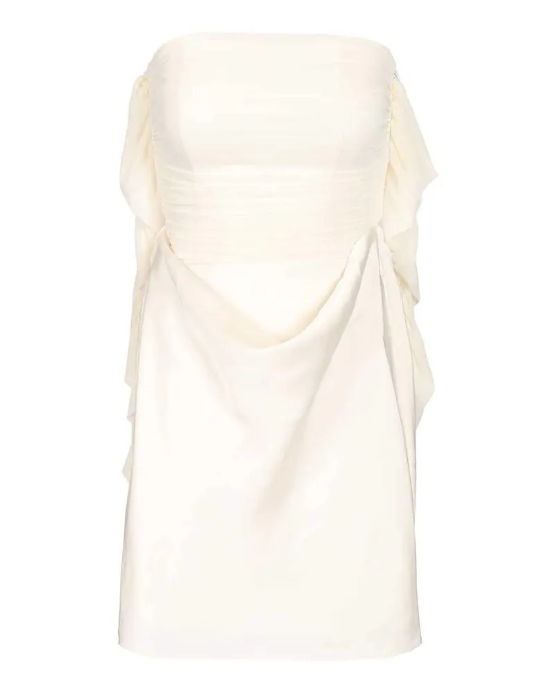 ROTATE Birger Christensen Kurzes Kleid - Weiß Weiß