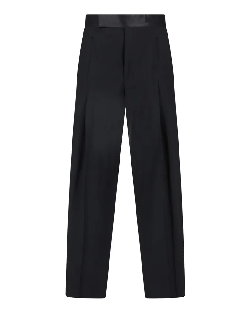 Giorgio Armani Casual Hose - Schwarz Schwarz