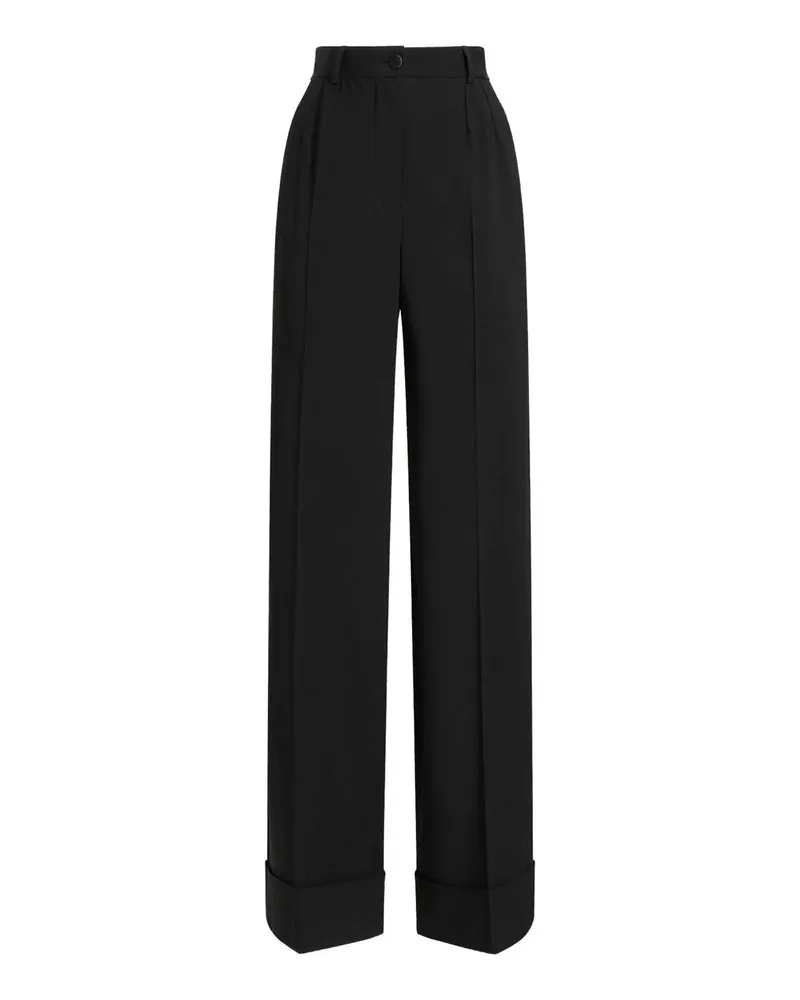 Dolce & Gabbana Casual Hose - Schwarz Schwarz