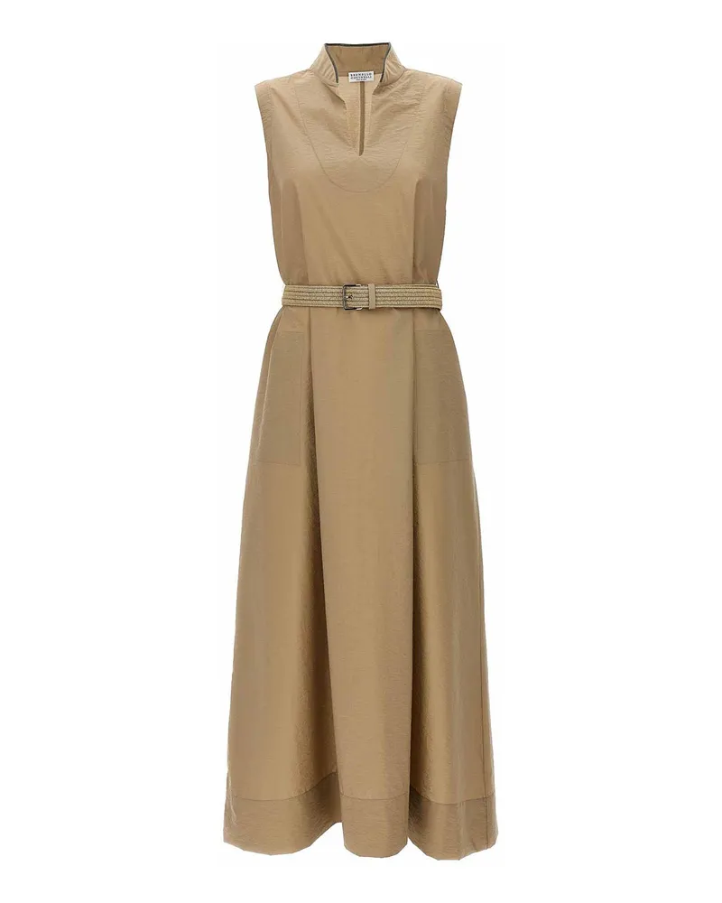 Brunello Cucinelli Abendkleid - Beige Beige
