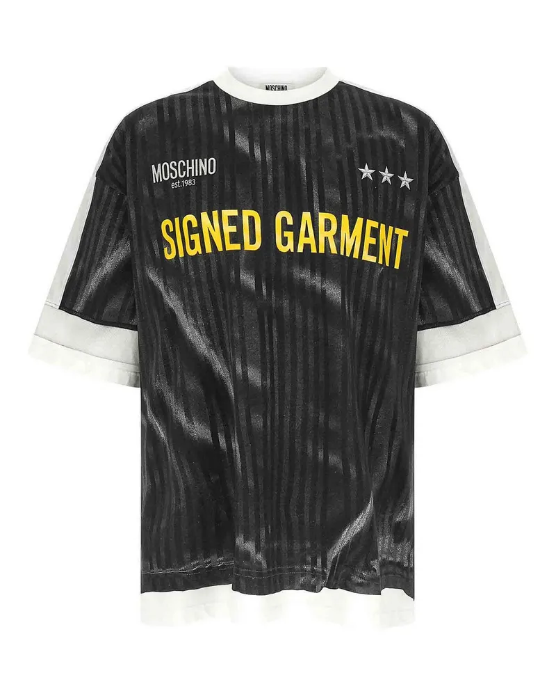 Moschino T-Shirt - Schwarz Schwarz