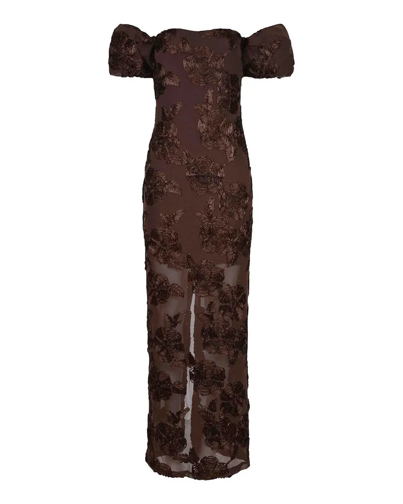 ROTATE Birger Christensen Kurzes Kleid - Braun Braun