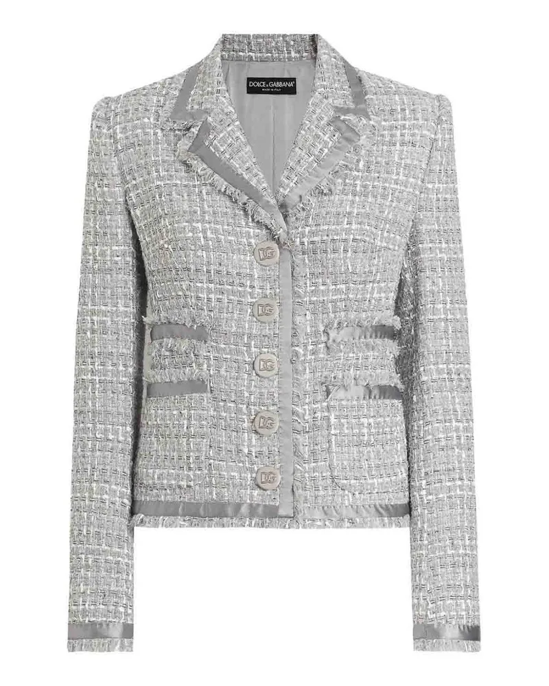 Dolce & Gabbana Casualjacke - Schwarz Grau