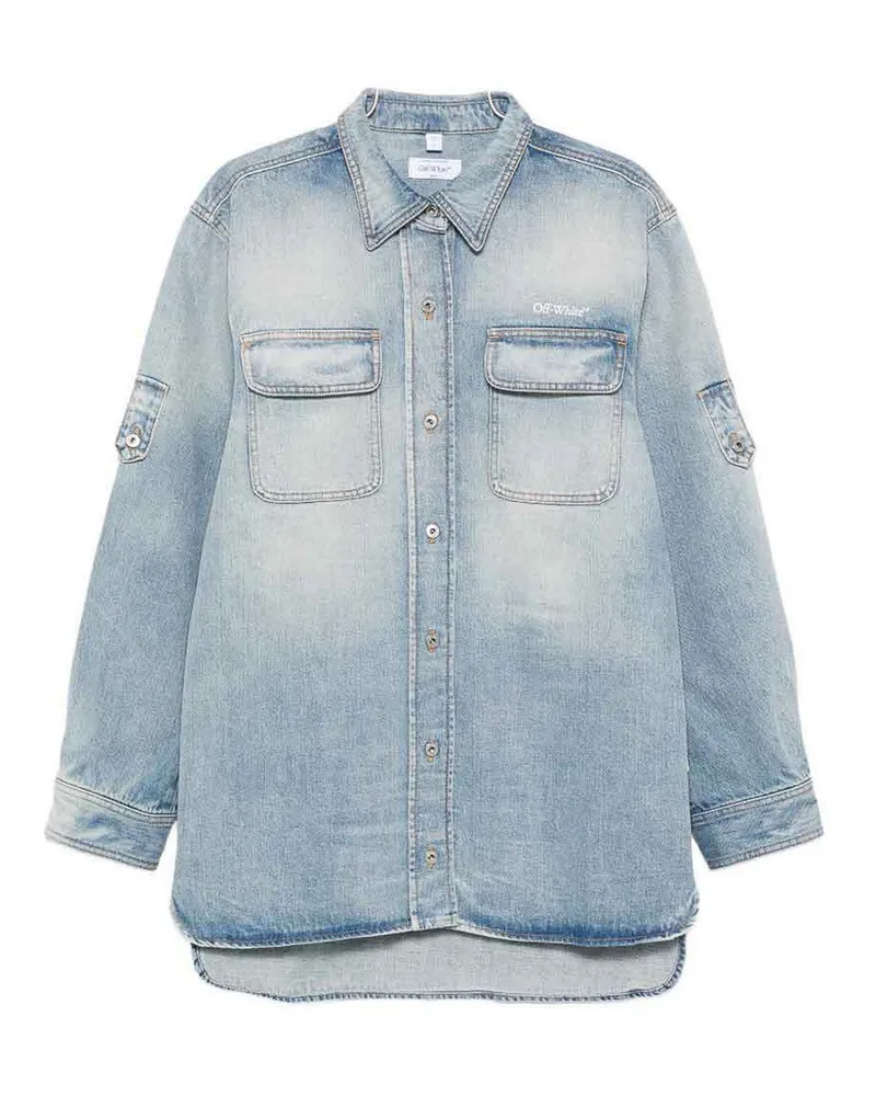 OFF-WHITE Hemd - Blau Blau