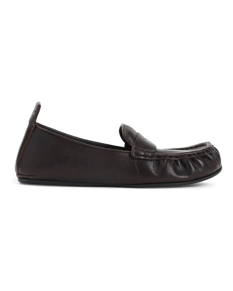 Acne Studios Ballerinas - Dunkelbraun Dunkelbraun