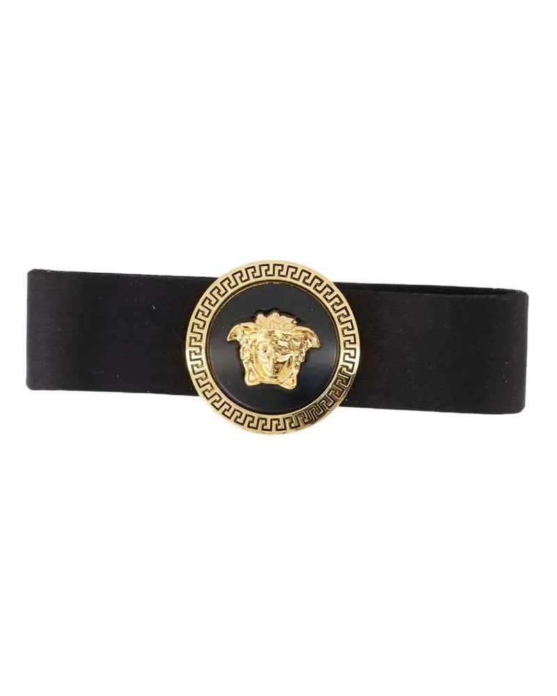 Versace Medusa Haarspange Schwarz