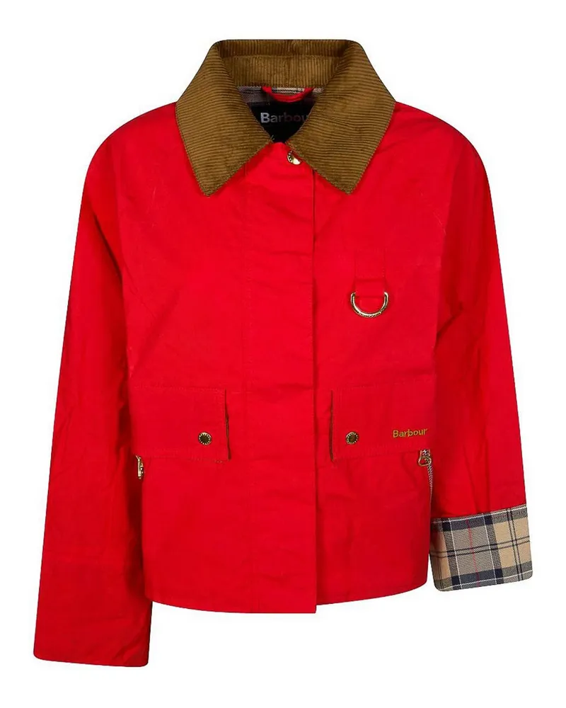 Barbour Casualjacke - Rot Rot