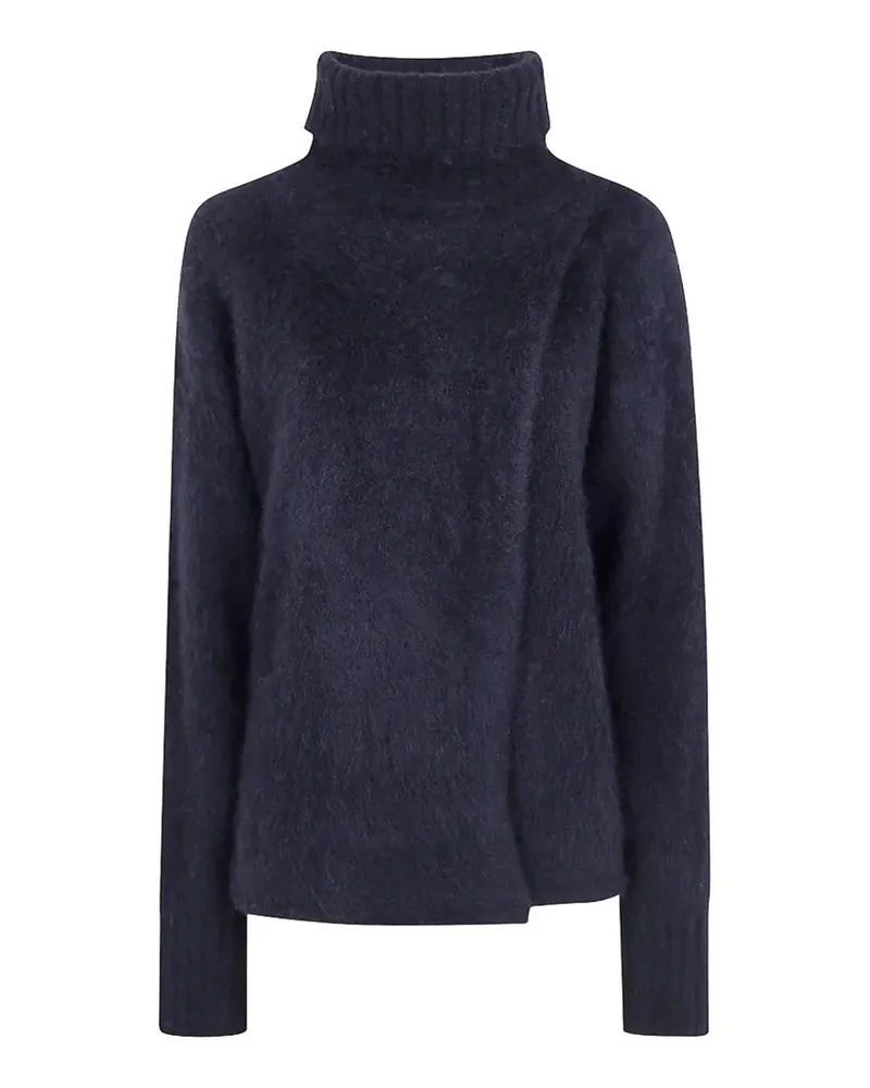 Uma Wang Rollkragenpullover - Schwarz Schwarz