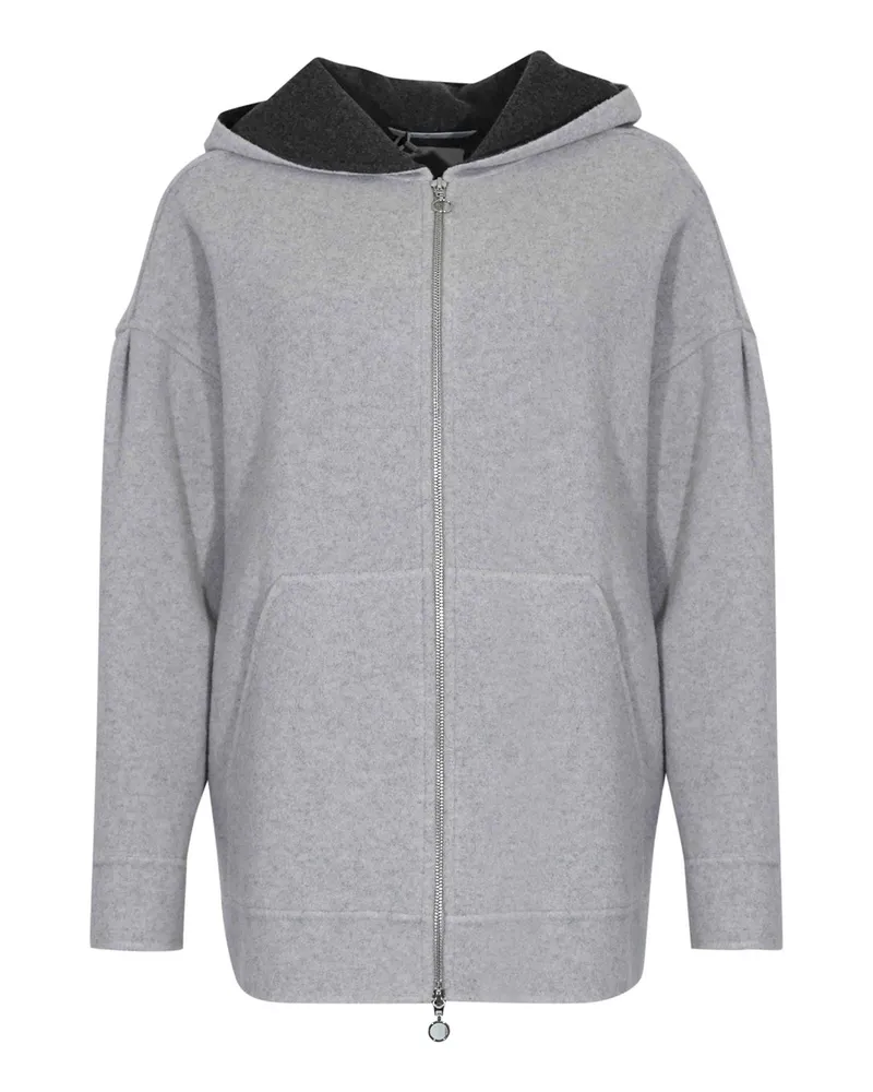 Max Mara Casualjacke - Hellgrau Hellgrau