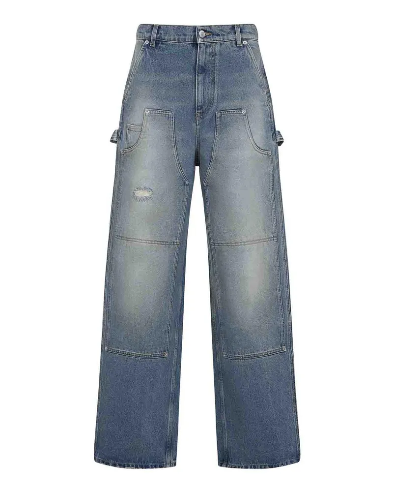 Moschino Bootcut Jeans - Blau Blau