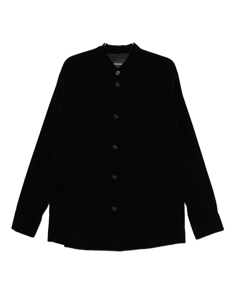 Emporio Armani Hemd - Schwarz Schwarz