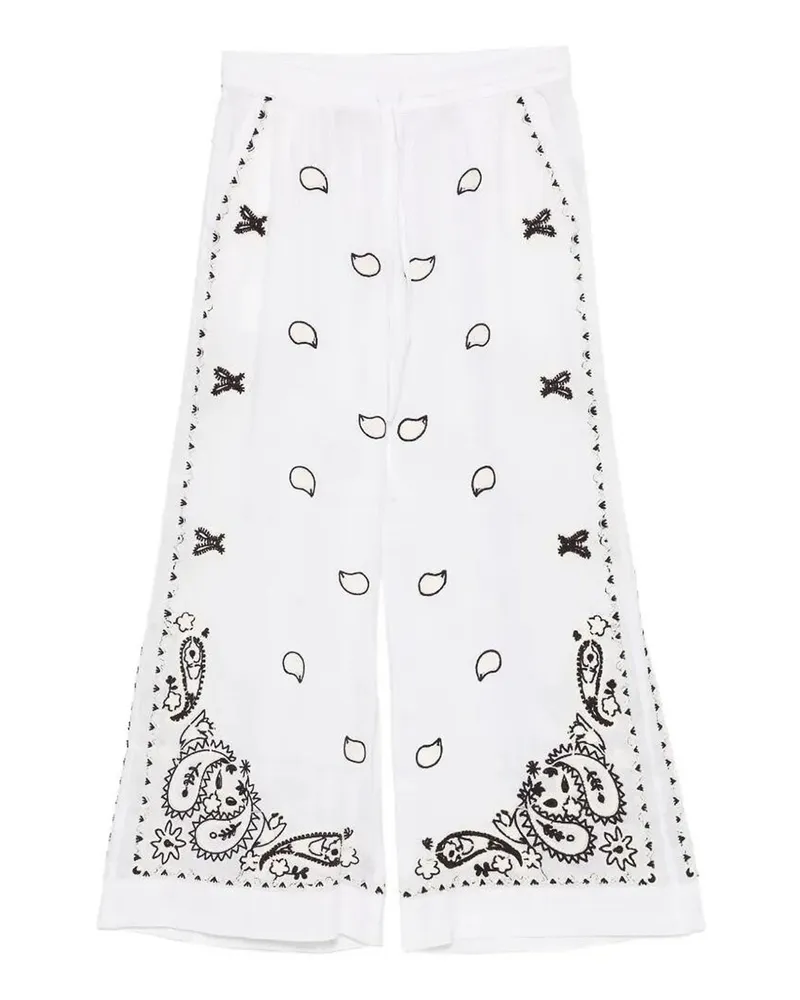 P.A.R.O.S.H. P. A.R. O.S. H. Casual Hose - Weiß Weiß