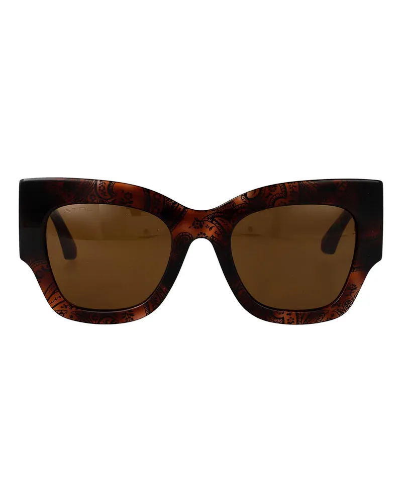 Etro Sonnenbrille - Braun Braun