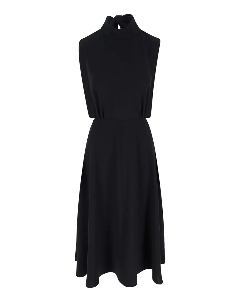 ASPESI Knielanges Kleid - Schwarz Schwarz