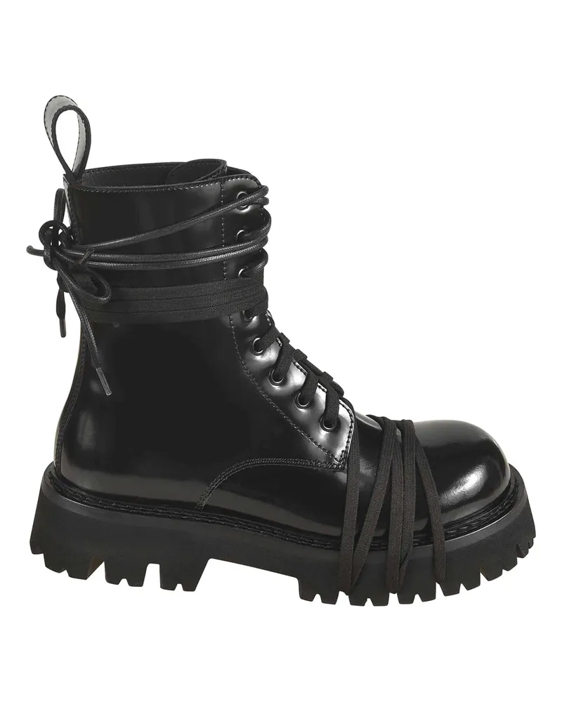 Moschino Stiefeletten - Weiß Schwarz