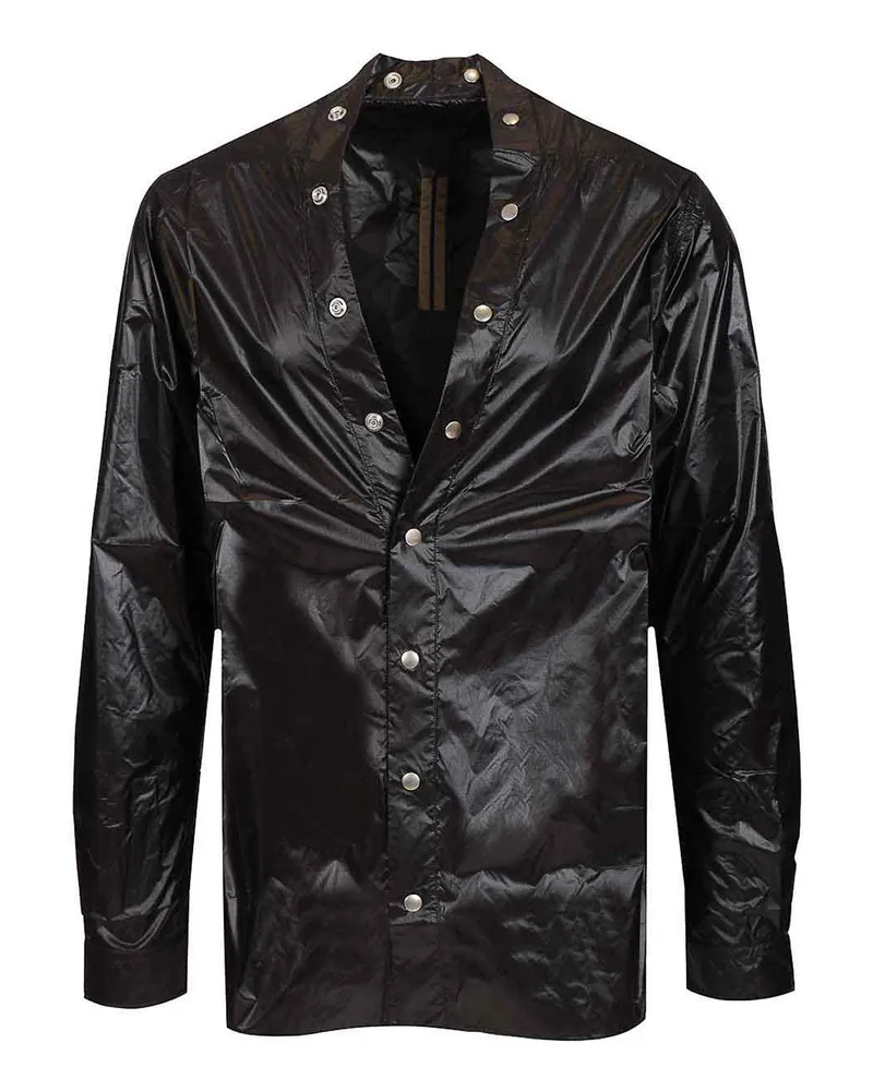 DRKSHDW by Rick Owens Hemd - Schwarz Schwarz