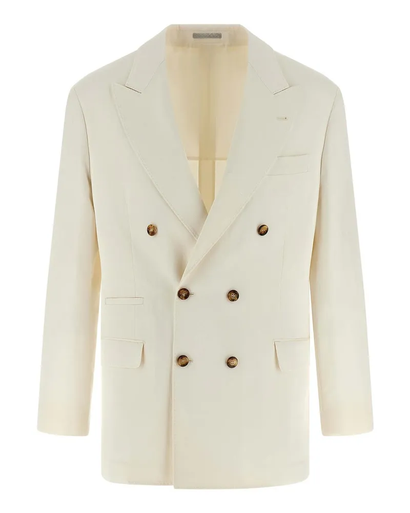 Brunello Cucinelli Blazer - Weiß Weiß