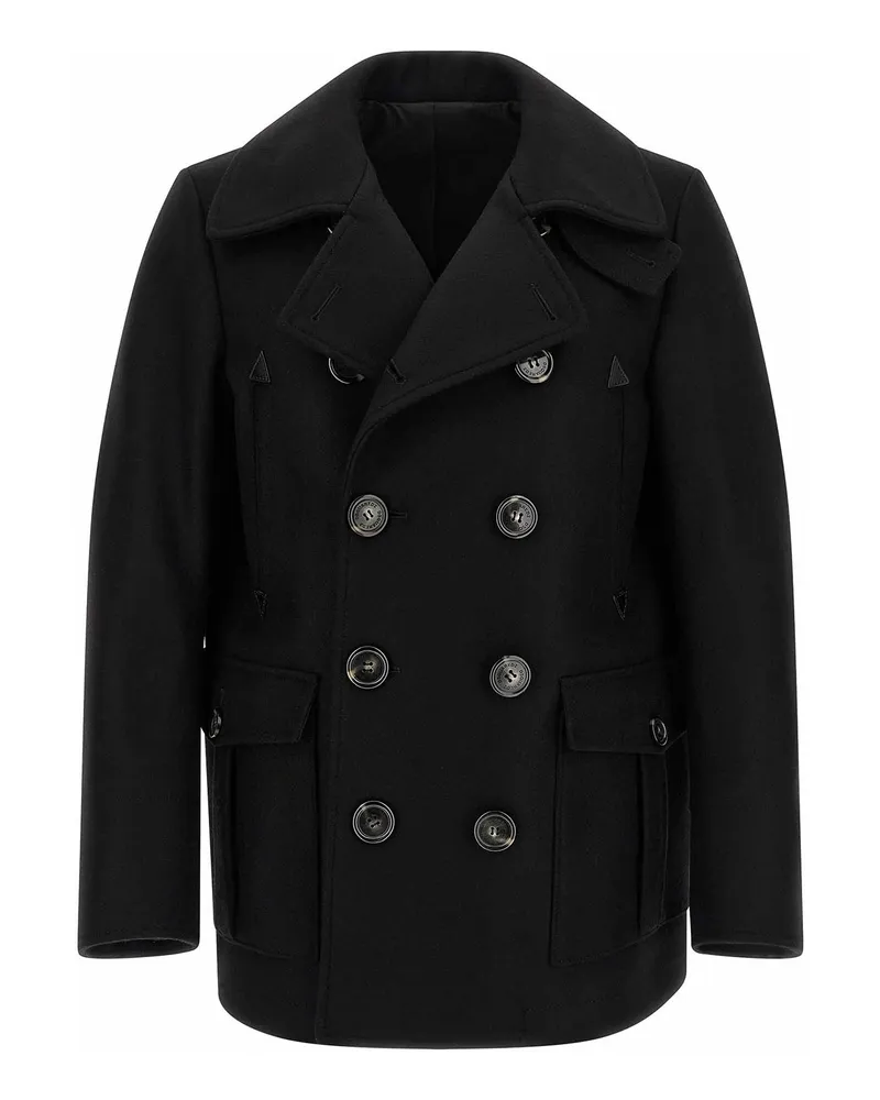 Dsquared2 Trenchcoat - Schwarz Schwarz