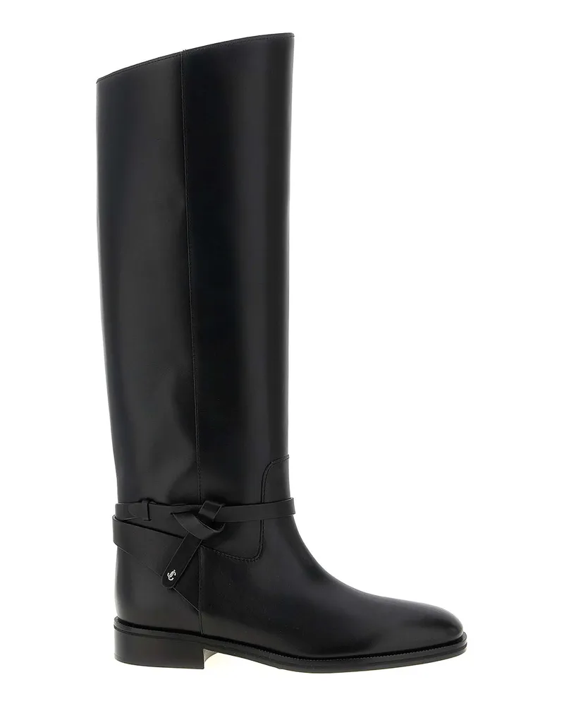 Jimmy Choo Stiefel - Schwarz Schwarz