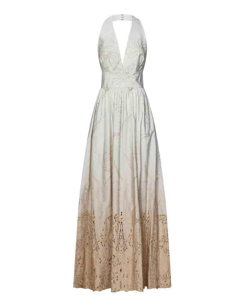 Elie Saab Abendkleid - Weiß Weiß