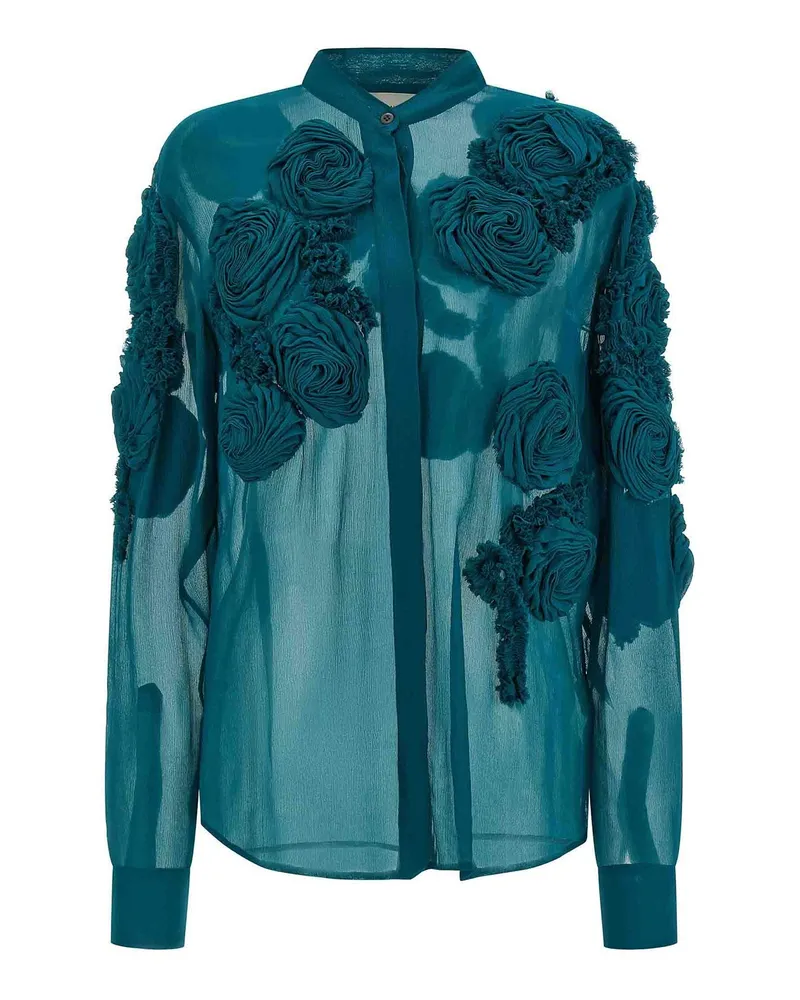 Dries van Noten Hemd - Grün Grün