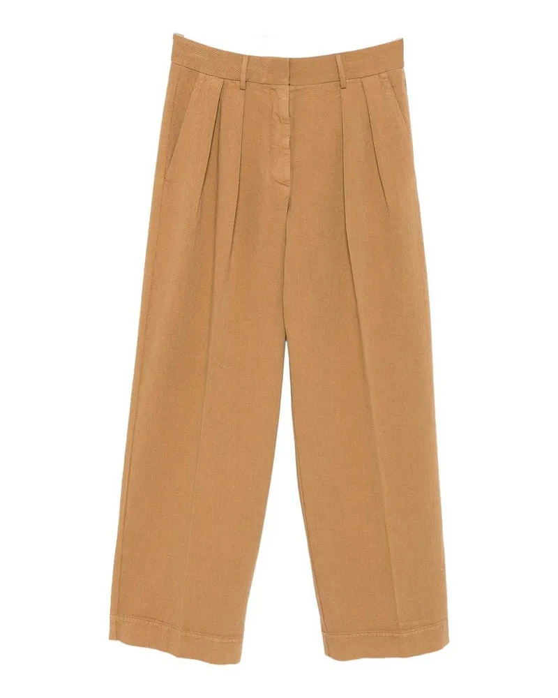 forte_forte Shorts - Braun Beige
