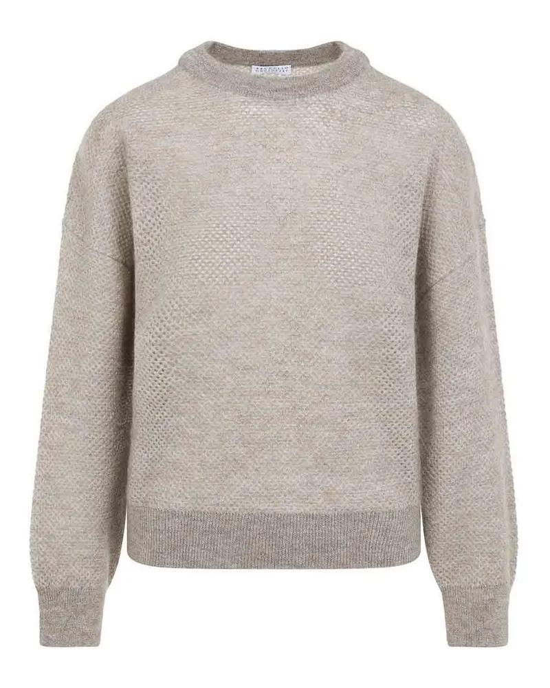 Brunello Cucinelli Rundhalspullover - Beige Beige