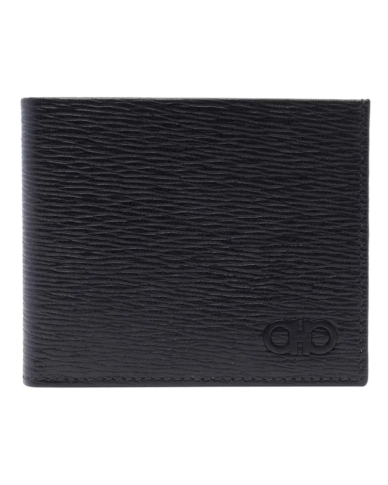 Ferragamo Portemonnaie - Schwarz Schwarz