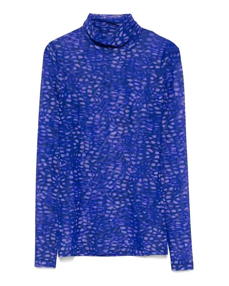 Dries van Noten Rollkragenpullover - Lila Lila