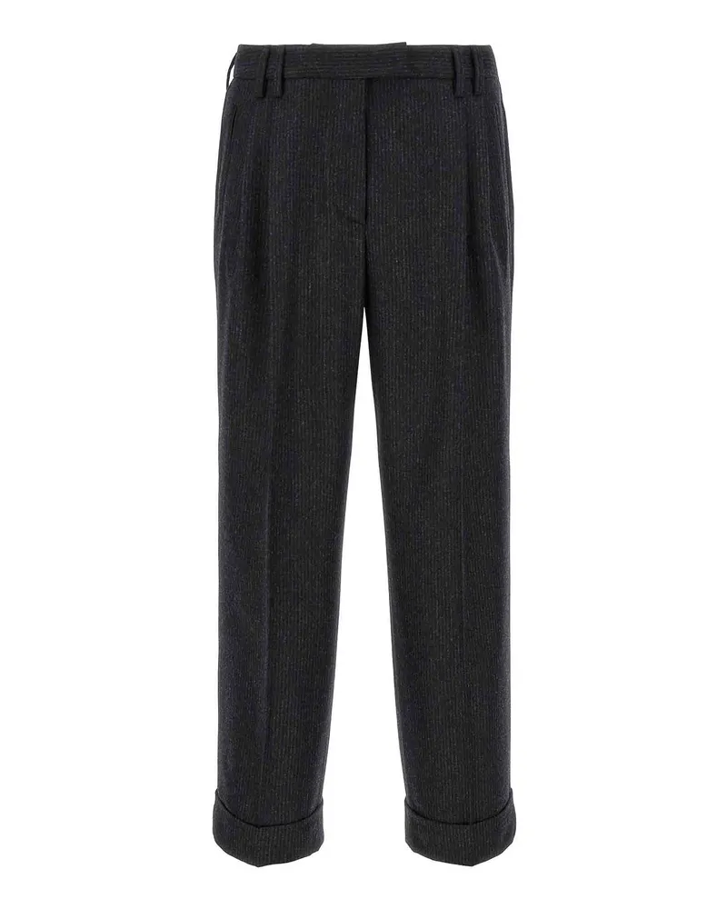 Alberto Biani Casual Hose - Grau Grau