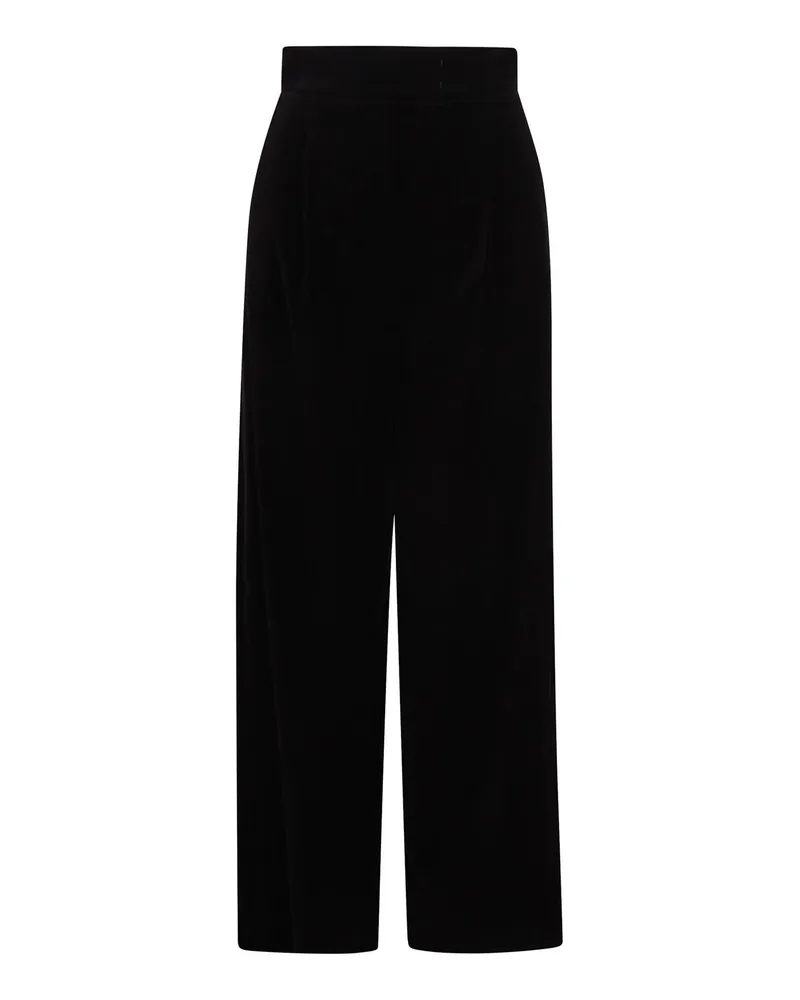 Max Mara Casual Hose - Schwarz Schwarz