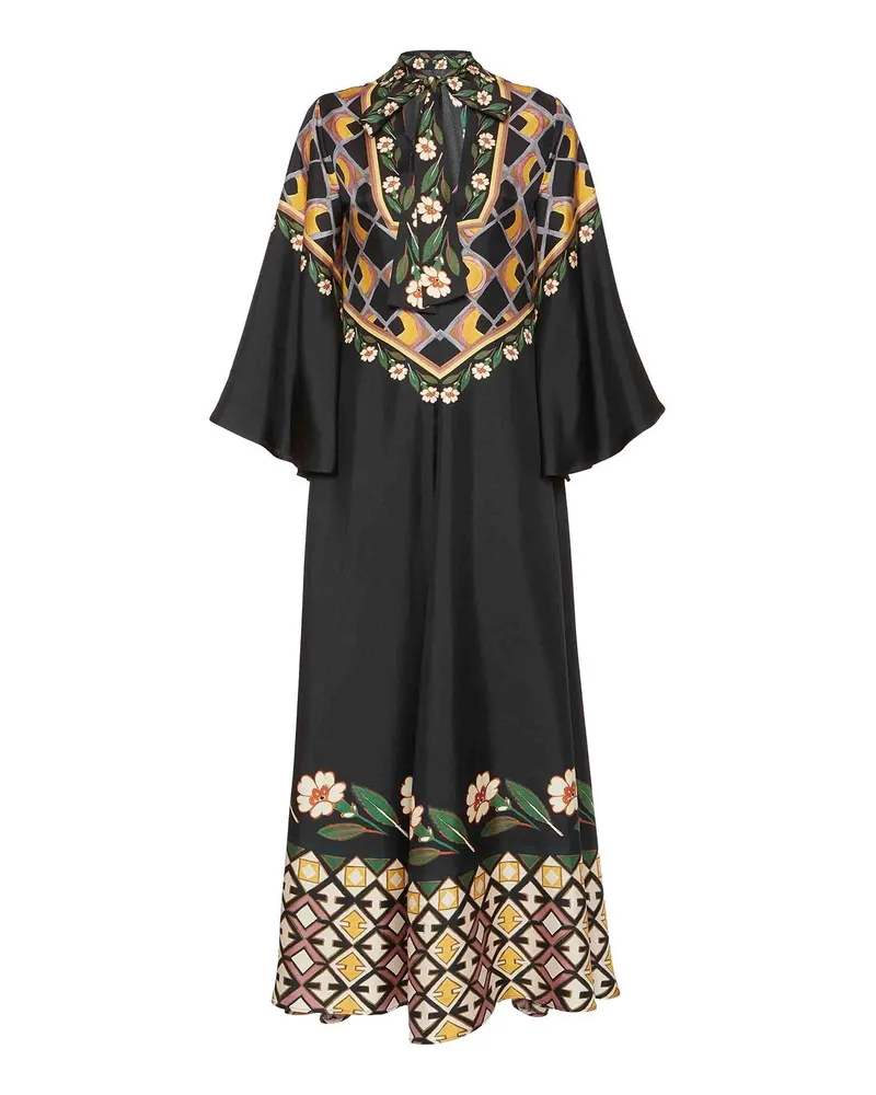 La DoubleJ Knielanges Kleid - Schwarz Schwarz