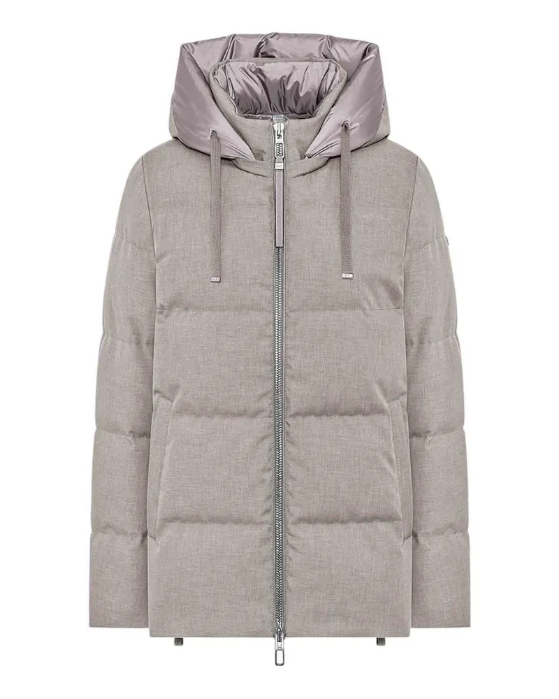 DUNO Daunenmantel - Beige Beige