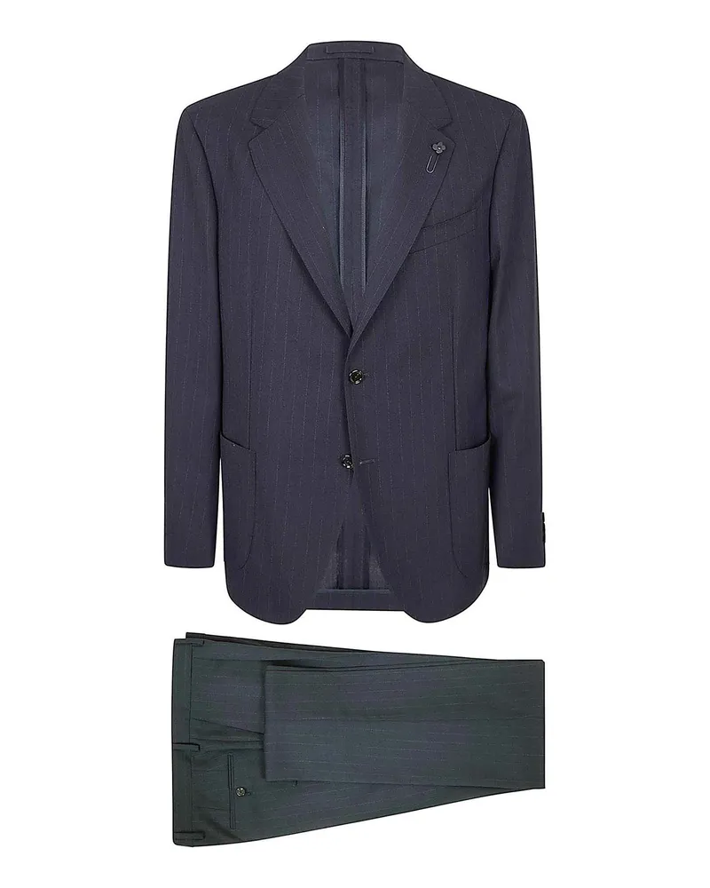 LARDINI Eleganter Anzug - Dunkelgrau Dunkelgrau