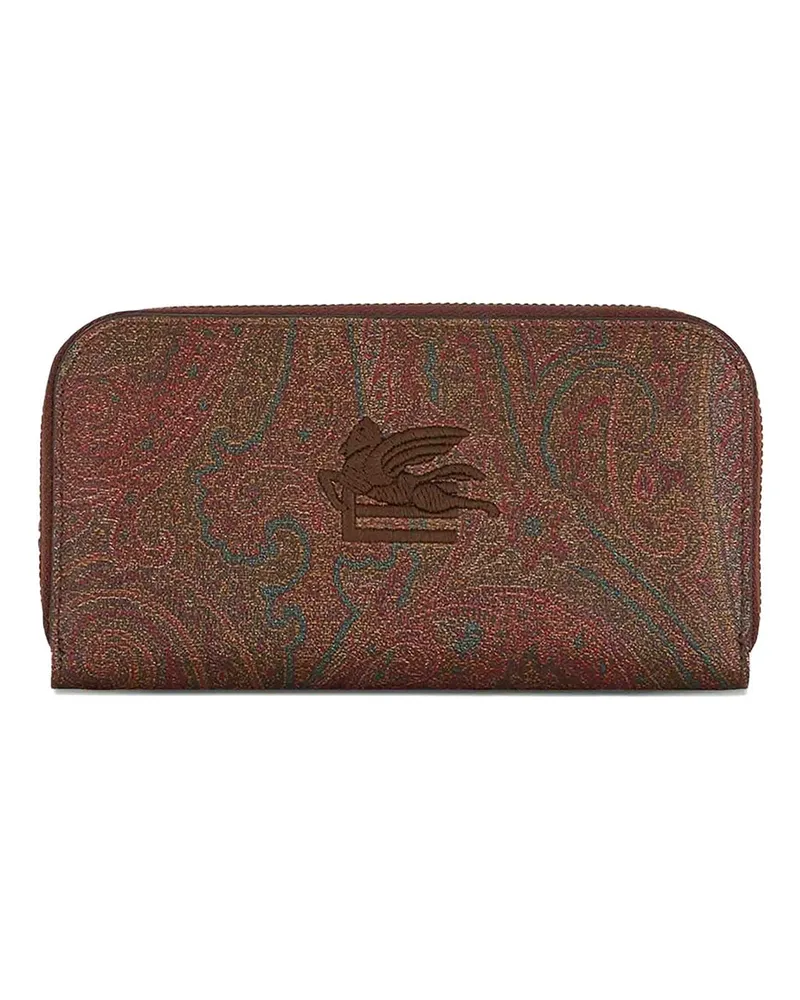 Etro Portemonnaie - Dunkelorange Dunkelorange