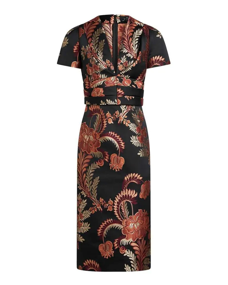 Etro Cocktailkleid - Schwarz Schwarz