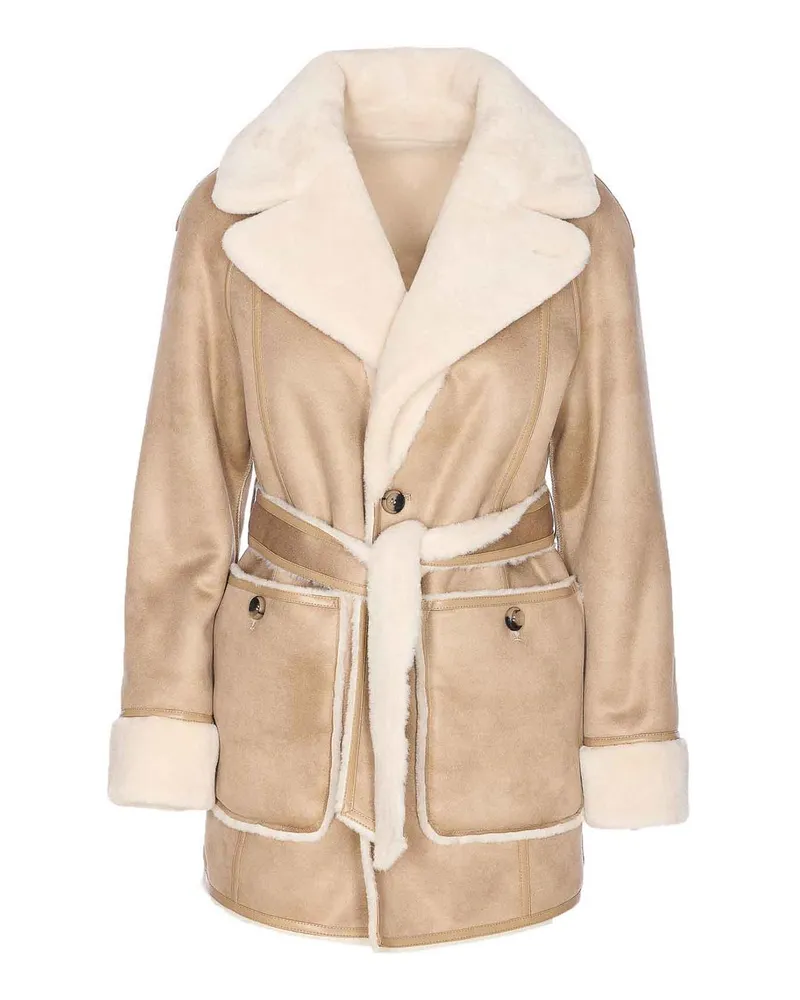 Urbancode Kurzer Mantel - Beige Beige