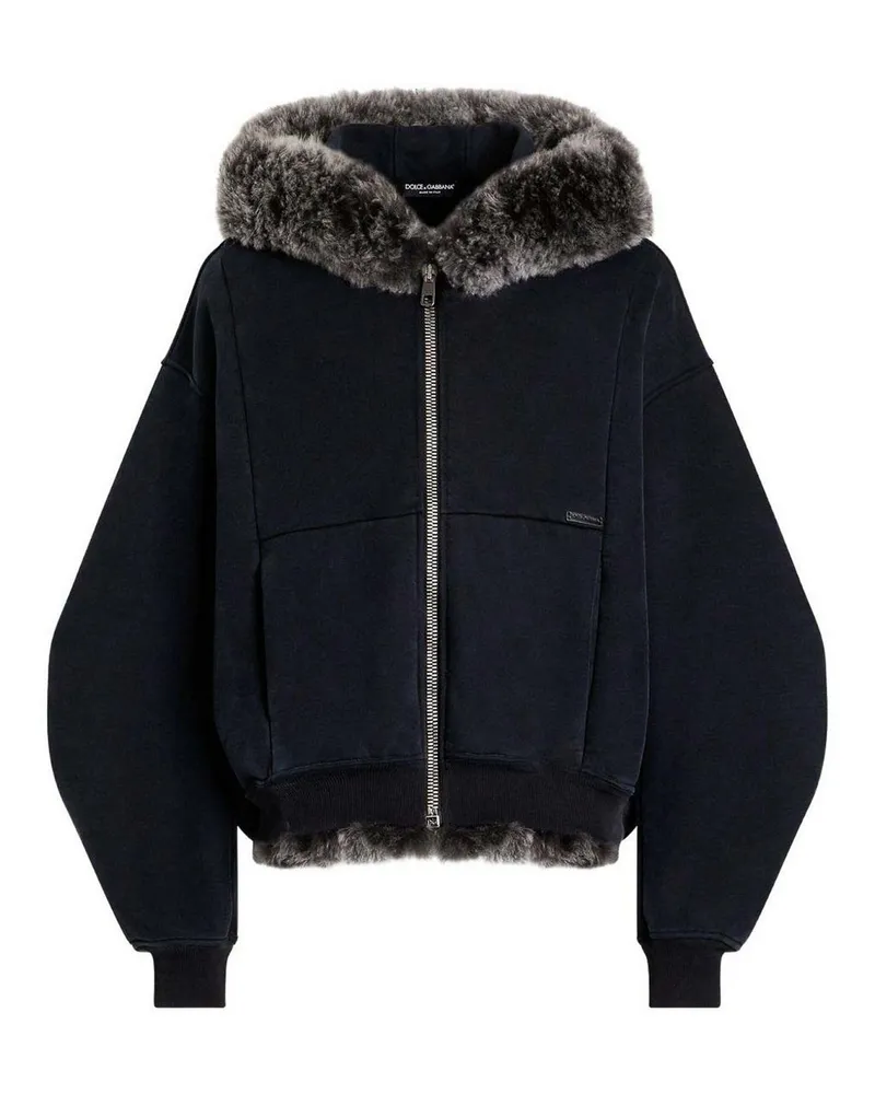 Dolce & Gabbana Rundhalspullover - Schwarz Schwarz