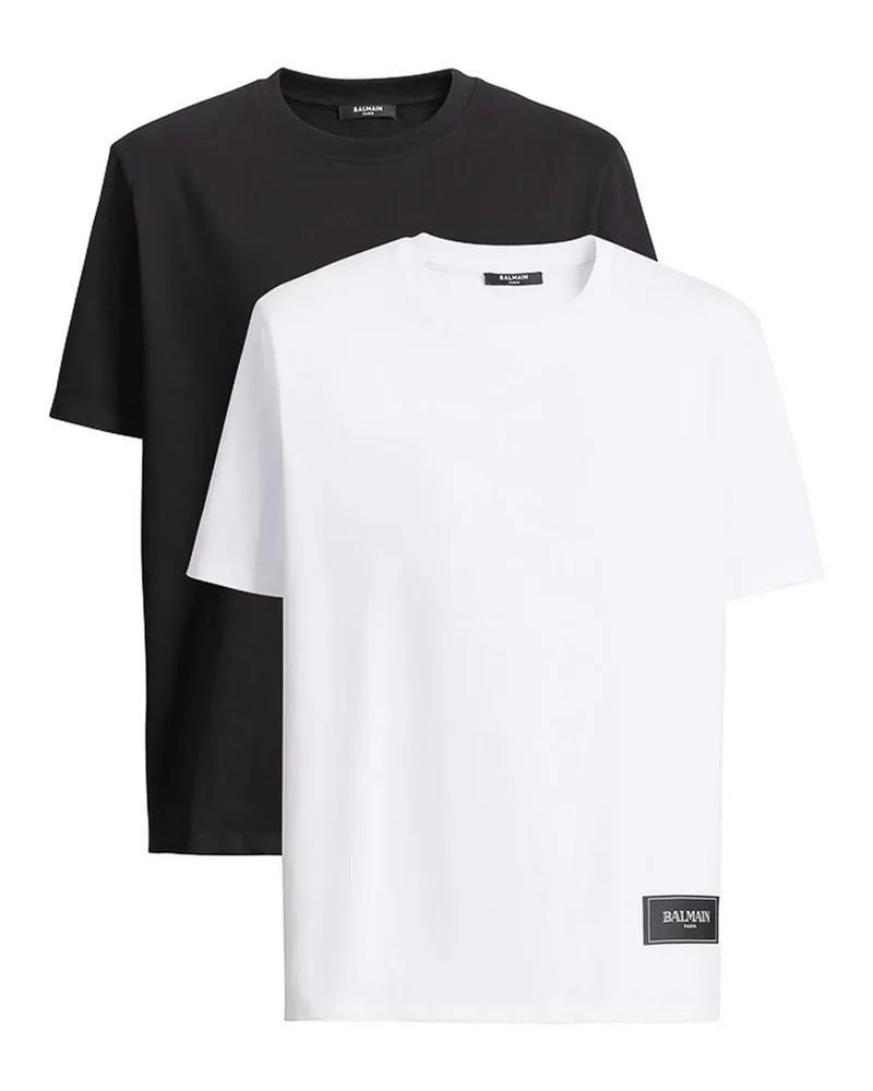 Balmain T-Shirt - Schwarz Schwarz