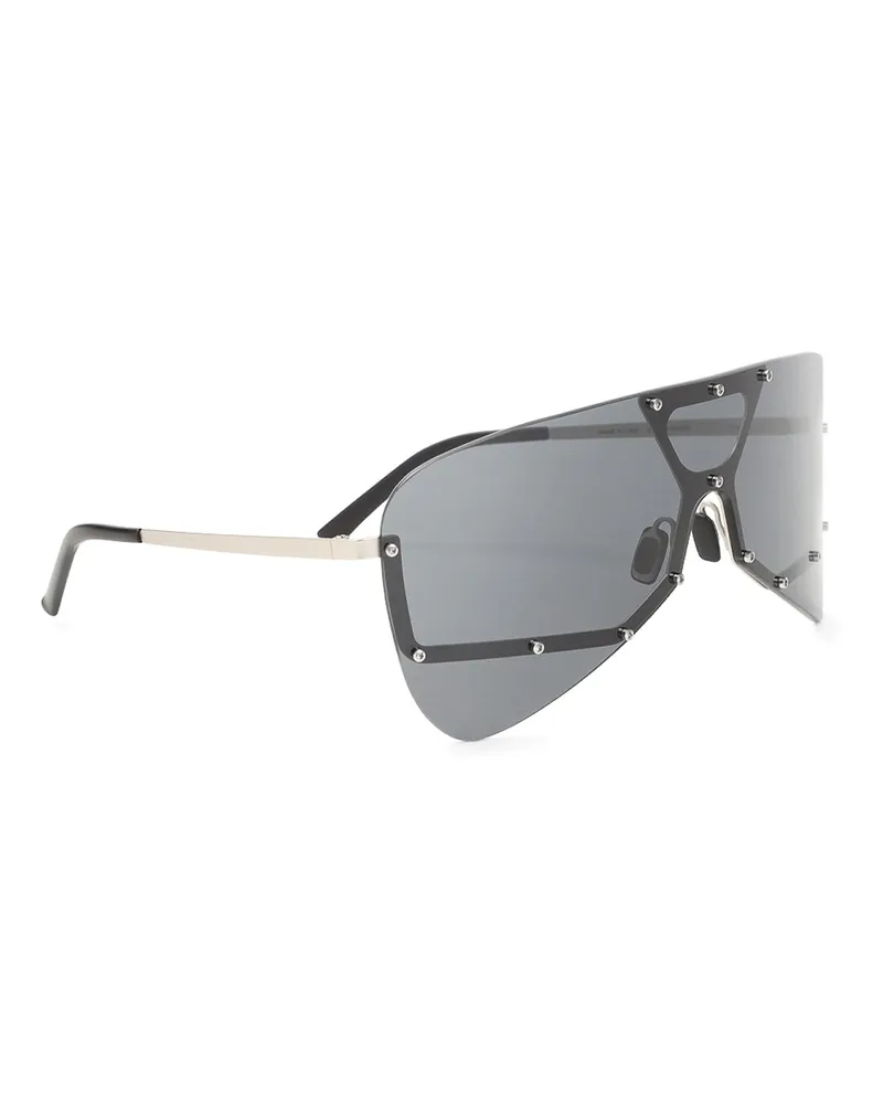 Rick Owens Sonnenbrille - Silber Silber
