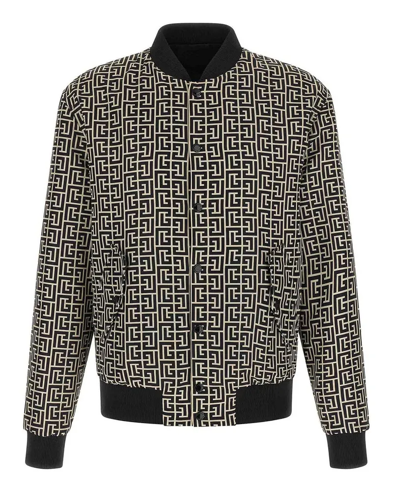 Balmain Bomberjacke - Schwarz Schwarz
