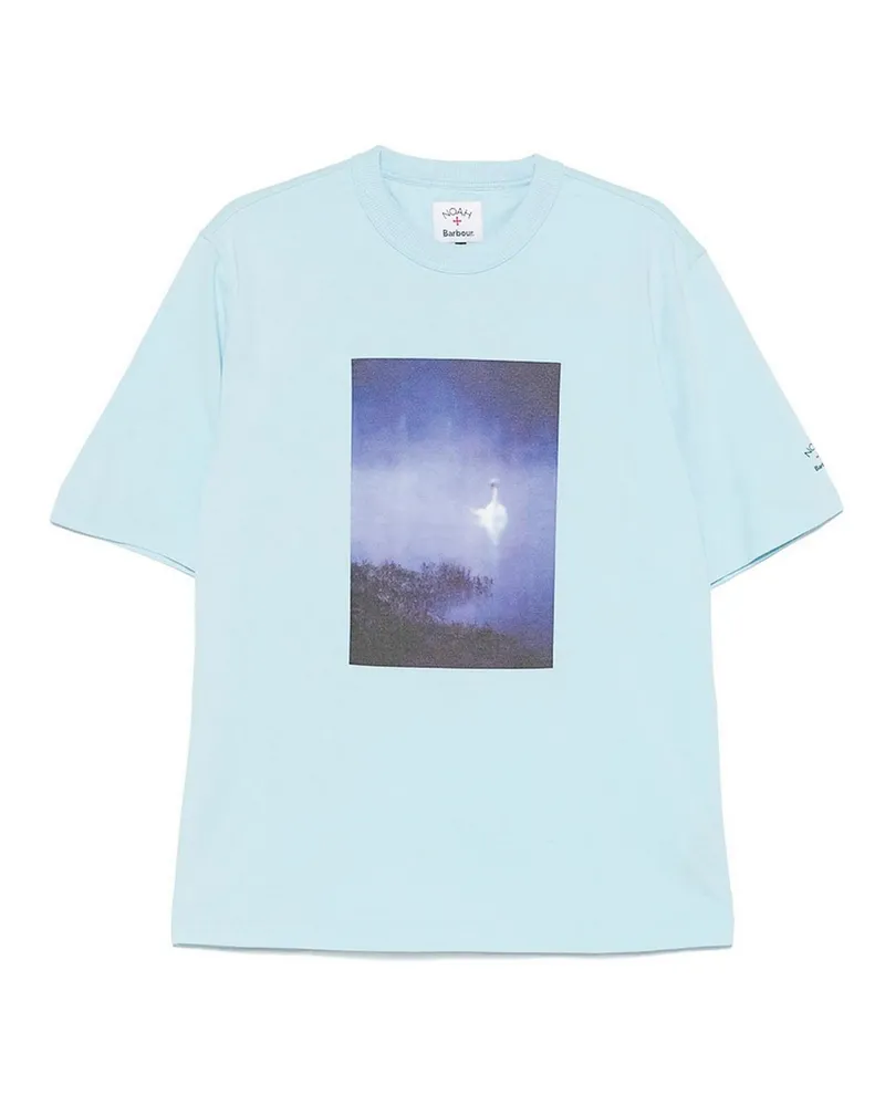 Barbour T-Shirt - Blau Blau