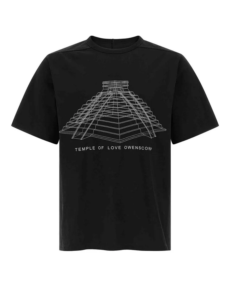 Rick Owens T-Shirt - Schwarz Schwarz