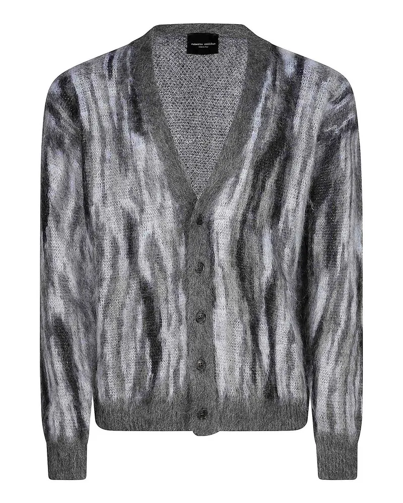 Roberto Collina Cardigan - Grau Grau