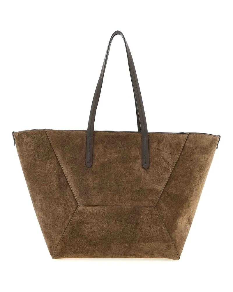 Brunello Cucinelli Schultertasche - Braun Braun