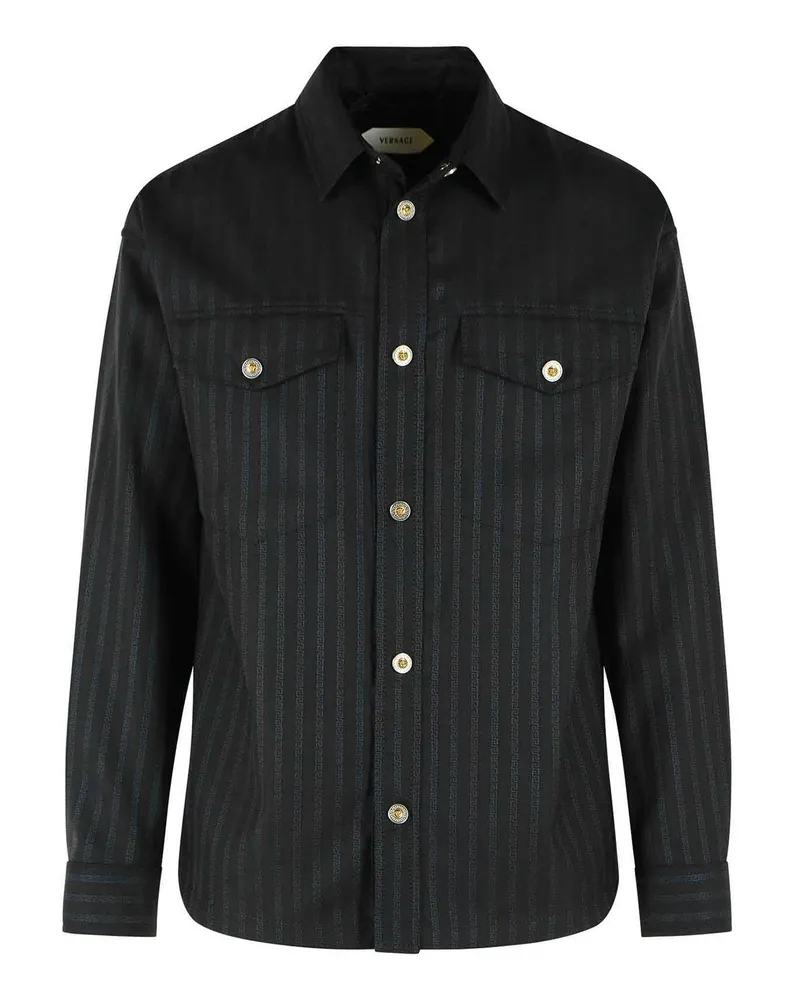 Versace Hemd - Schwarz Schwarz