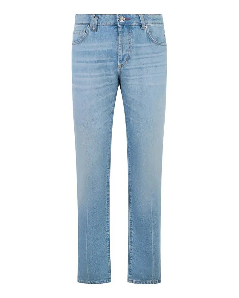 Philipp Plein Straight Leg Jeans - Blau Blau