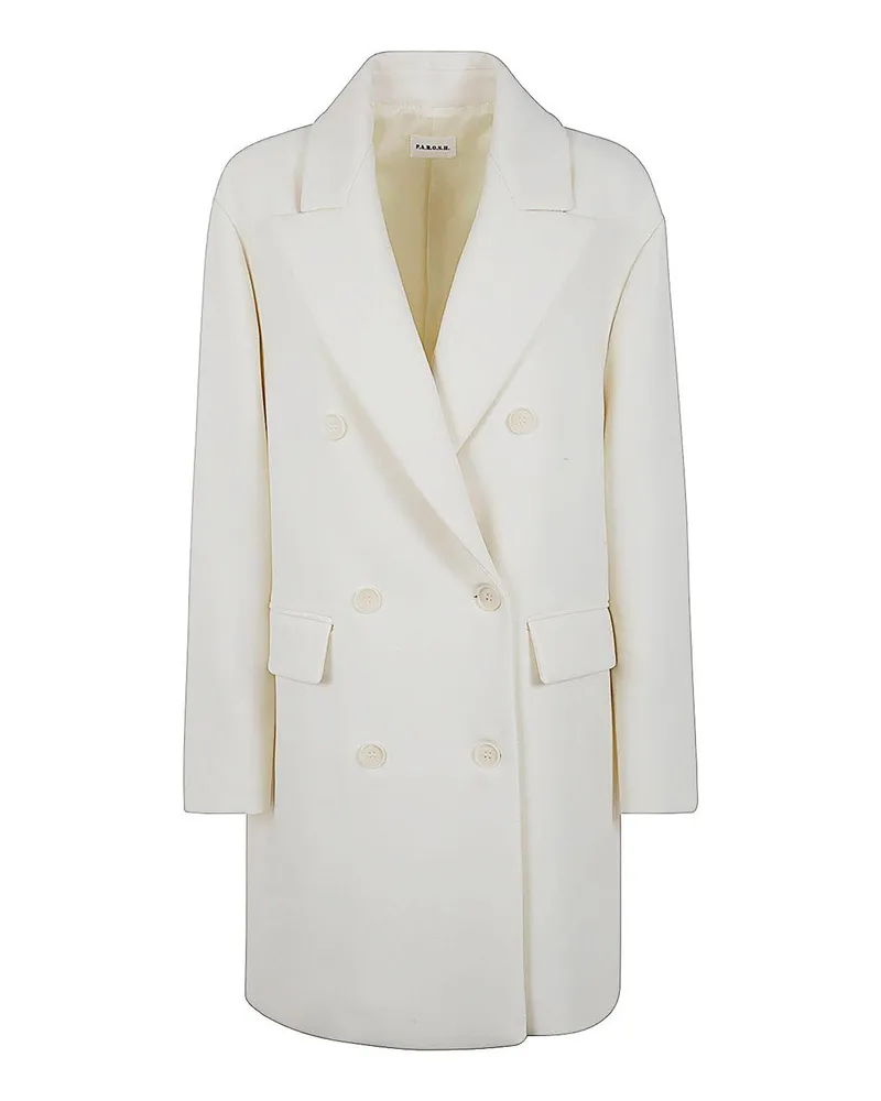 P.A.R.O.S.H. P. A.R. O.S. H. Kurzes Kleid - Weiß Weiß